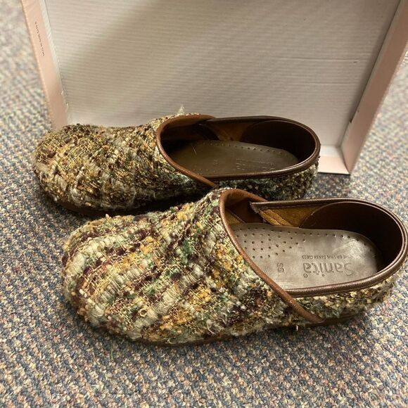 Sanita Sz. 7/8 Tweed Material Clog - Picture 6 of 6